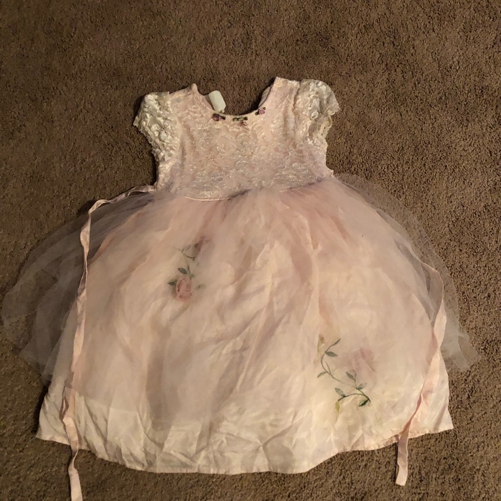 Jenny Annie Dots girls size 4T dress